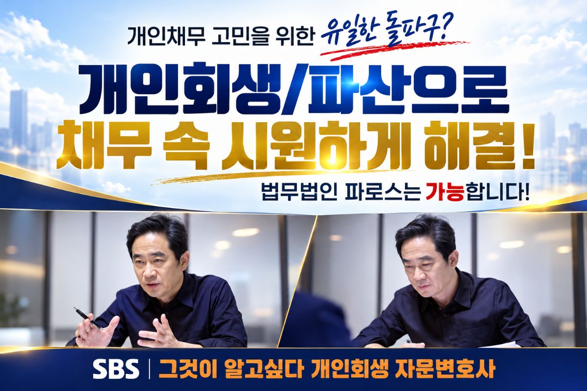 법무법인 파로스 개인회생 상담